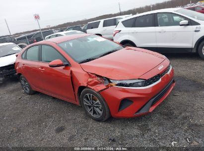 2023 KIA FORTE LXS Red  Other 3KPF24AD4PE624009 photo #1