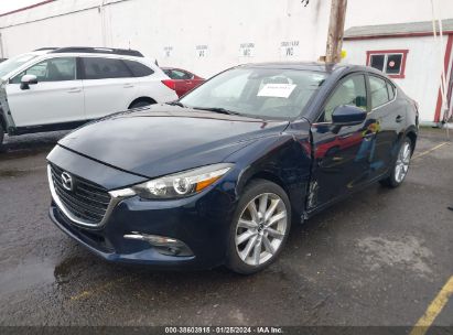 2017 MAZDA MAZDA3 GRAND TOURING Dark Blue  Gasoline 3MZBN1W3XHM149524 photo #3