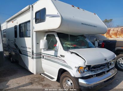 2001 WINNEBAGO E-450 CUTAWAY White  Other 1FDXE45S3YHB99071 photo #1