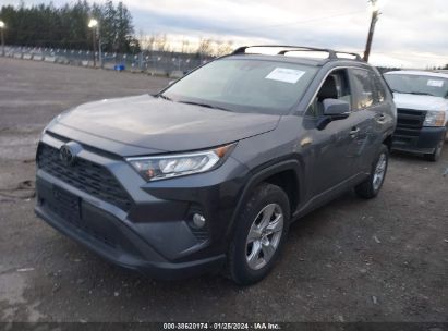 2019 TOYOTA RAV4 XLE Blue  Gasoline JTMW1RFV5KD509317 photo #3