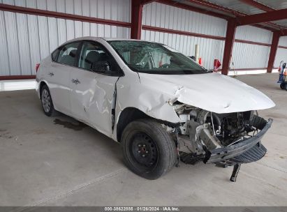 2017 NISSAN SENTRA SV White  Gasoline 3N1AB7APXHL685595 photo #1