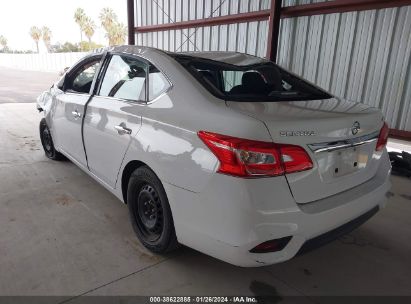 2017 NISSAN SENTRA SV White  Gasoline 3N1AB7APXHL685595 photo #4