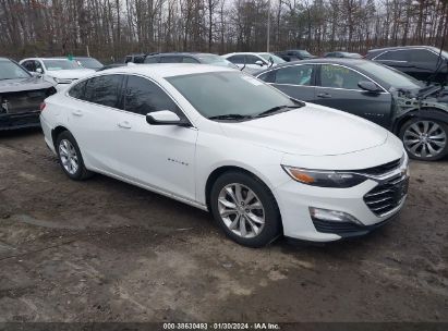 2020 CHEVROLET MALIBU FWD LT White  Gasoline 1G1ZD5ST2LF053177 photo #1