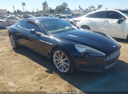 2011 ASTON MARTIN RAPIDE LUXE Black  Gasoline SCFHDDAJ7BAF01958 photo #1