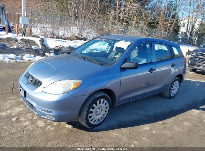 2003 TOYOTA MATRIX STD Light Blue  Gasoline 2T1LR32E03C017050 photo #3