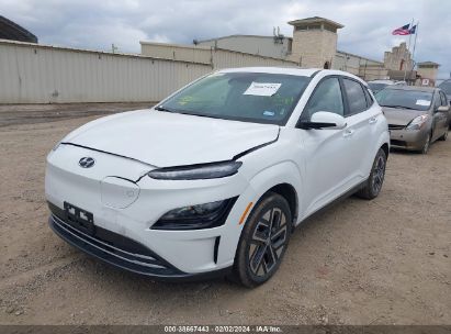 2023 HYUNDAI KONA ELECTRIC SEL White  Electric KM8K33AG3PU193448 photo #3