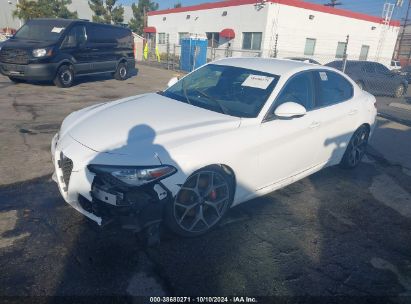 2019 ALFA ROMEO GIULIA RWD White  Gasoline ZARFAMAN5K7598823 photo #3