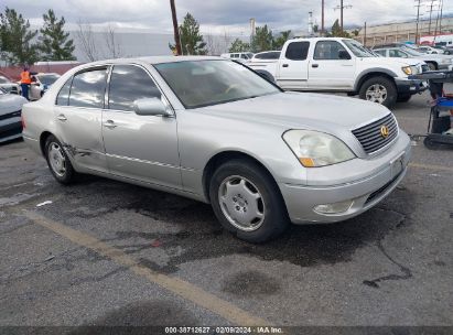 2001 LEXUS LS 430 Gray  Gasoline JTHBN30F410031543 photo #1