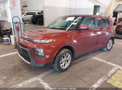 2022 KIA SOUL LX Red  Gasoline KNDJ23AU6N7835617 photo #3