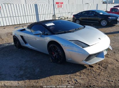 2013 LAMBORGHINI GALLARDO LP550-2 Silver  Gasoline ZHWGU6BZ7DLA12811 photo #1