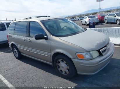 1997 OLDSMOBILE SILHOUETTE Gold  Gasoline 1GHDU06E8VD102472 photo #1