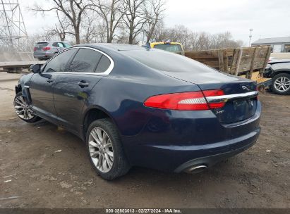 2013 JAGUAR XF I4 T Blue  Gasoline SAJWA0ES5DPS63858 photo #4