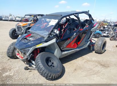 2022 POLARIS RZR TURBO R 4 ULTIMATE Black  Gasoline 3NSG4L92XNG384086 photo #3