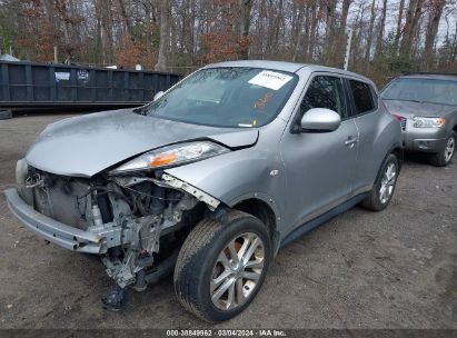 2012 NISSAN JUKE SL Silver  Gasoline JN8AF5MV7CT124571 photo #3