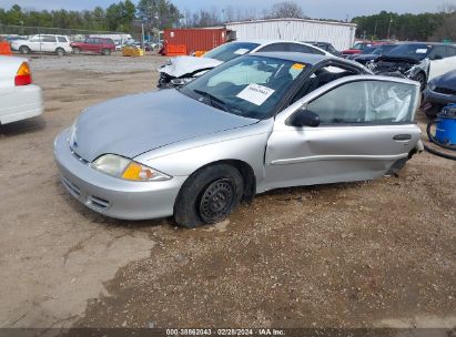 2002 CHEVROLET CAVALIER Silver  Gasoline 1G1JC124727130944 photo #3