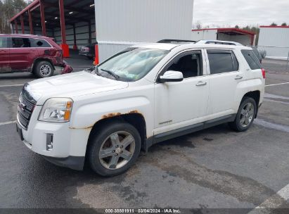 2013 GMC TERRAIN SLT-2 White  Flexible Fuel 2GKFLXE35D6122321 photo #3