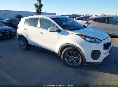 2017 KIA SPORTAGE LX White  Gasoline KNDPM3AC4H7170930 photo #1