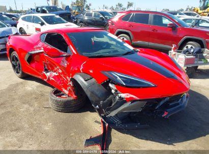 2023 CHEVROLET CORVETTE STINGRAY RWD  2LT Red  Gasoline 1G1YB2D46P5115407 photo #1