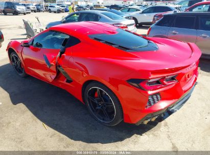 2023 CHEVROLET CORVETTE STINGRAY RWD  2LT Red  Gasoline 1G1YB2D46P5115407 photo #4