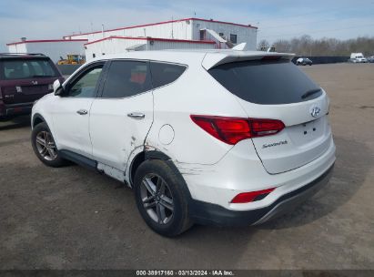 2017 HYUNDAI SANTA FE SPORT 2.4L White  Gasoline 5NMZTDLB7H8000155 photo #4