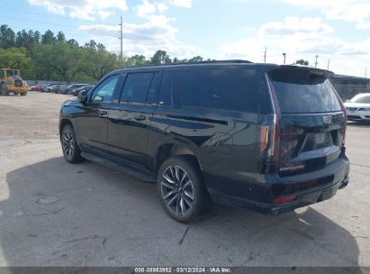 2023 CADILLAC ESCALADE ESV 4WD SPORT Black  Gasoline 1GYS4NKL2PR188585 photo #4