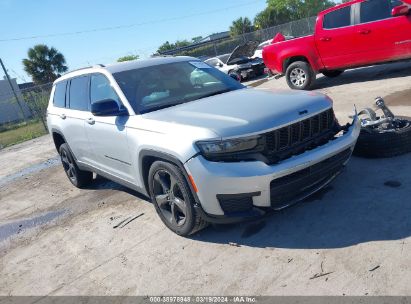 2023 JEEP GRAND CHEROKEE L ALTITUDE 4X2 Silver  Gasoline 1C4RJJAG7P8901447 photo #1