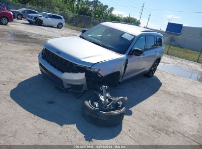 2023 JEEP GRAND CHEROKEE L ALTITUDE 4X2 Silver  Gasoline 1C4RJJAG7P8901447 photo #3