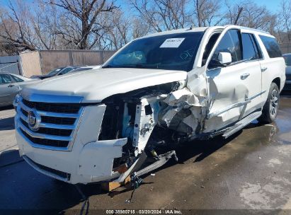 2015 CADILLAC ESCALADE ESV LUXURY White  Gasoline 1GYS4HKJ1FR247284 photo #3