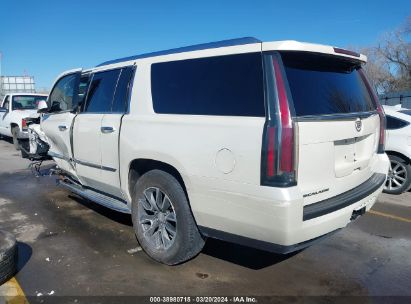 2015 CADILLAC ESCALADE ESV LUXURY White  Gasoline 1GYS4HKJ1FR247284 photo #4