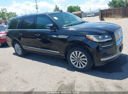 2022 LINCOLN NAVIGATOR STANDARD L Black  Gasoline 5LMJJ3NT2NEL05265 photo #1