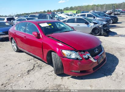 2011 LEXUS GS 350 Red  Gasoline JTHBE1KS2B0052245 photo #1