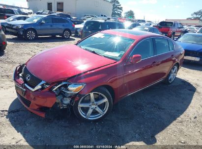 2011 LEXUS GS 350 Red  Gasoline JTHBE1KS2B0052245 photo #3