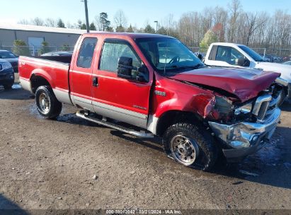 2002 FORD F-250 LARIAT/XL/XLT Burgundy  Diesel 1FTNX21F32EB85022 photo #1