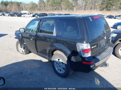 2008 MERCURY MARINER V6 Black  Gasoline 4M2CU91138KJ51809 photo #4