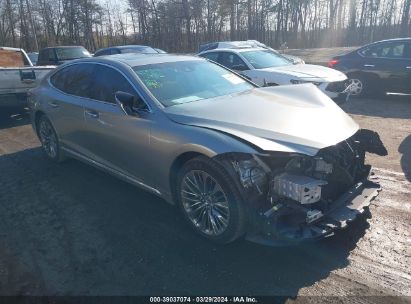 2018 LEXUS LS 500 Silver  Gasoline JTHC51FF5J5001762 photo #1