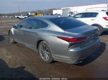 2018 LEXUS LS 500 Silver  Gasoline JTHC51FF5J5001762 photo #4