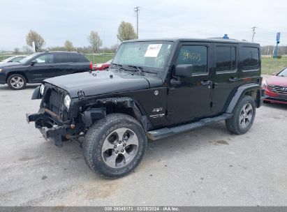 2018 JEEP WRANGLER JK UNLIMITED SAHARA 4X4 Black  Flexible Fuel 1C4BJWEG6JL841884 photo #3