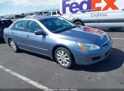 2007 HONDA ACCORD 3.0 EX Gray  Gasoline 1HGCM66557A054147 photo #1