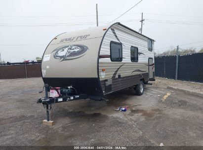 2016 CHEROKEE BY FOREST R WOLF PUP 16BHS Brown  Other 4X4TCK616GK030807 photo #3