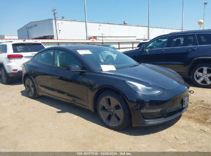 2023 TESLA MODEL 3 REAR-WHEEL DRIVE Black  Electric 5YJ3E1EA9PF429915 photo #1