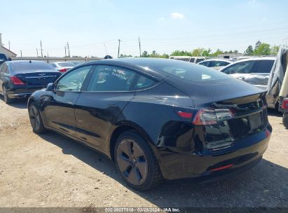 2023 TESLA MODEL 3 REAR-WHEEL DRIVE Black  Electric 5YJ3E1EA9PF429915 photo #4