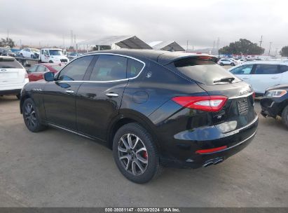 2020 MASERATI LEVANTE Black  Gasoline ZN661XUA5LX351502 photo #4