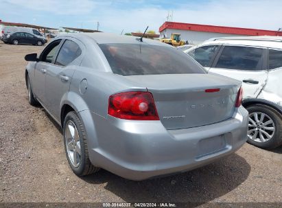 2013 DODGE AVENGER SE Silver  Gasoline 1C3CDZAB9DN688535 photo #4