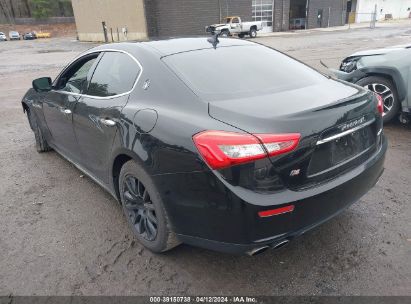 2014 MASERATI GHIBLI S Q4 Black  Gasoline ZAM57RTA5E1095372 photo #4