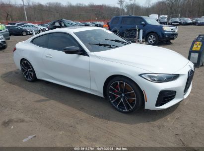 2021 BMW M440I XDRIVE White  Gasoline WBA13AR08MCG30664 photo #1