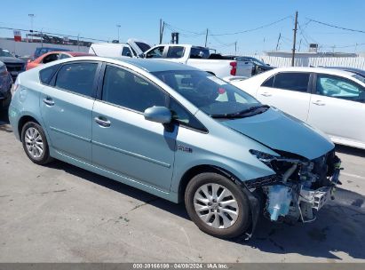 2012 TOYOTA PRIUS PLUG-IN Teal  Hybrid JTDKN3DP9C3024481 photo #1