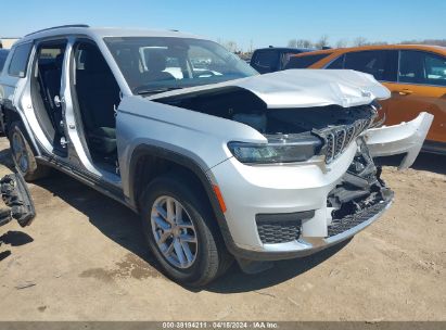 2023 JEEP GRAND CHEROKEE L LAREDO 4X4 Silver  Gasoline 1C4RJKAG7P8821152 photo #1