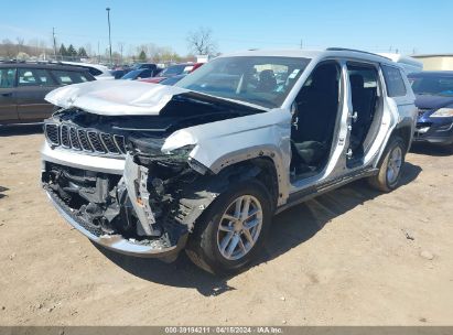 2023 JEEP GRAND CHEROKEE L LAREDO 4X4 Silver  Gasoline 1C4RJKAG7P8821152 photo #3