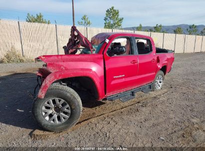 2017 TOYOTA TACOMA SR5 V6 Red  Gasoline 3TMAZ5CN3HM039155 photo #3