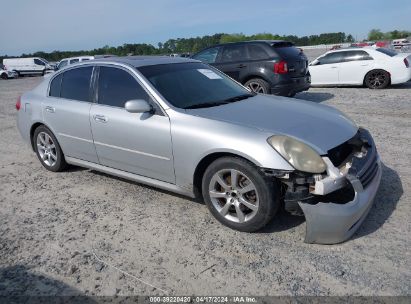 2006 INFINITI G35 Silver  Gasoline JNKCV51E56M508986 photo #1